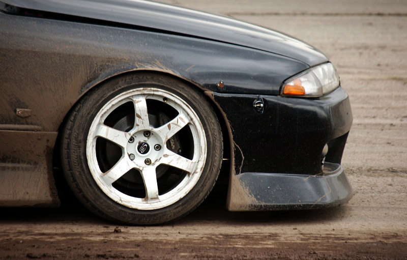 Nose of a Nissan Skyline